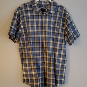 Prana Short Sleeve Flannel
